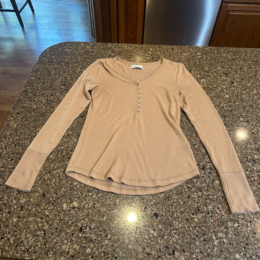 Abercrombie Long sleeve shirt, Henley